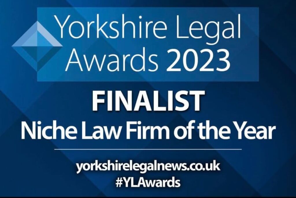 Roche Legal shortlisted at the 2023 Yorkshire Legal Awards