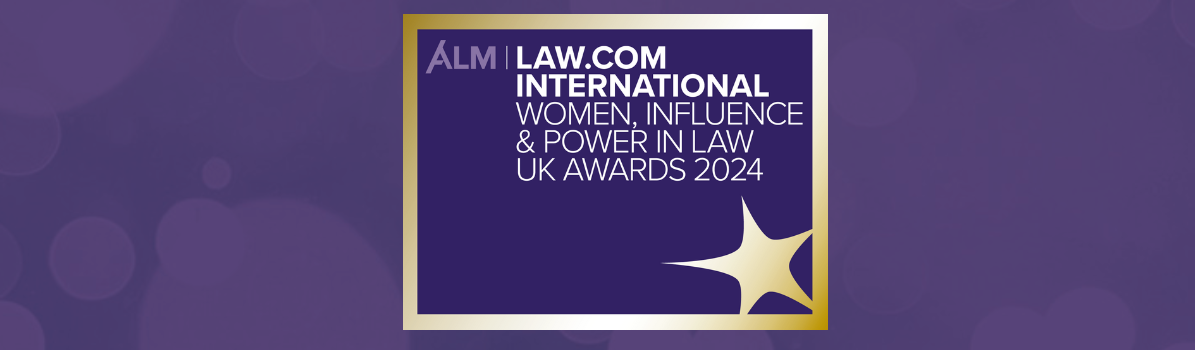 2024 the women, influence & power in law uk, innovative leaders shortlisted